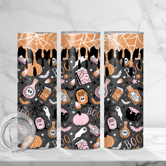 Boo tumbler wrap - 20oz print