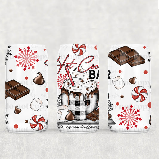 Hot cocoa bar 16oz wrap