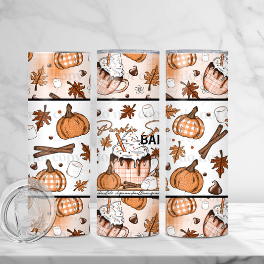 Fall bar wrap - 20oz print