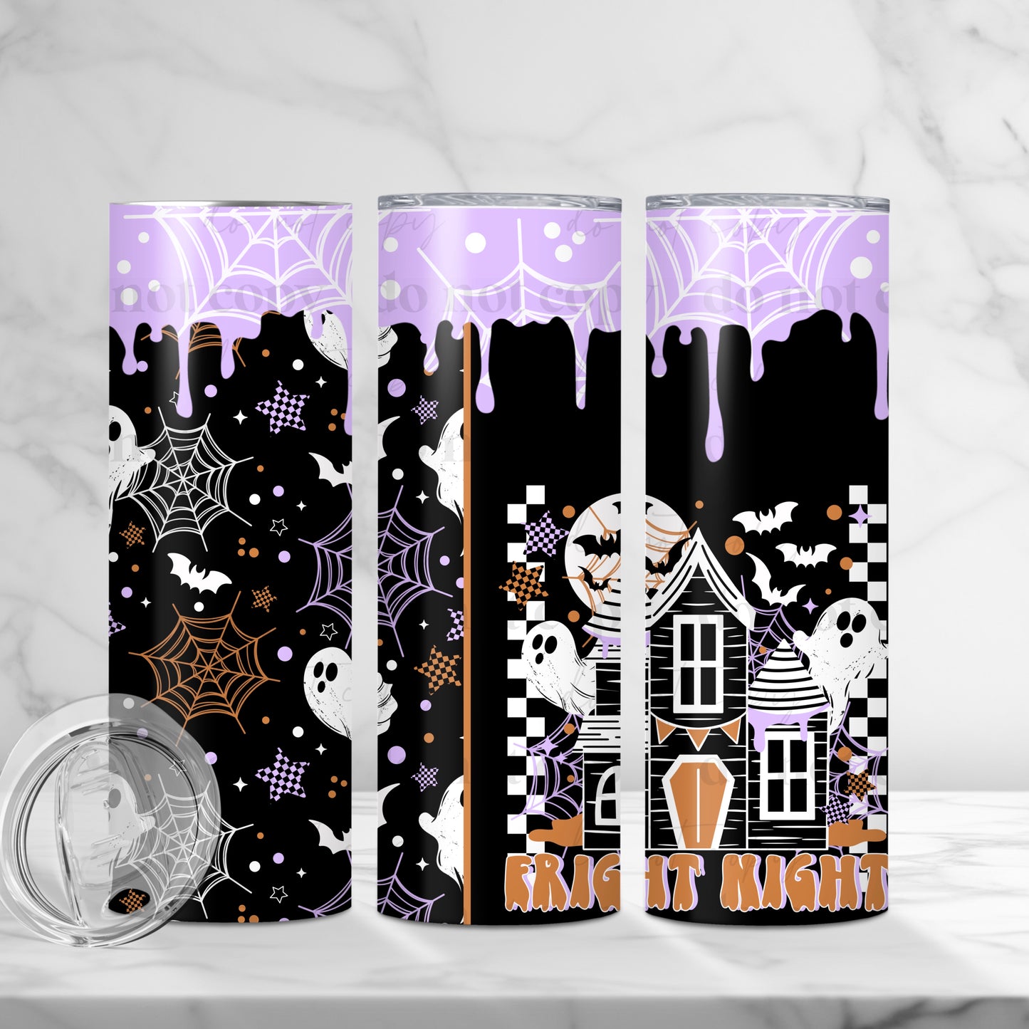 Fright night wrap - 20oz print