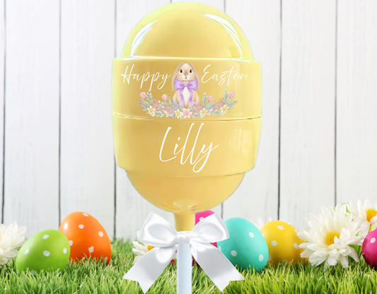 UVDTF lollipop decal-Lop lilac bunny