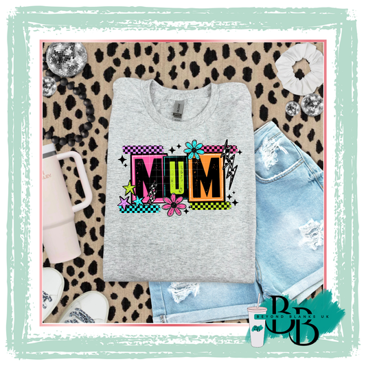 DTF- Mum rainbow