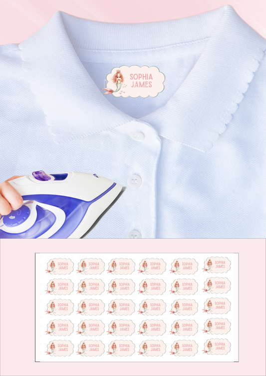DTF - Name tags Mermaid