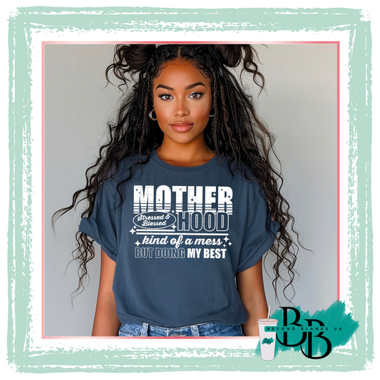 DTF- Motherhood - white