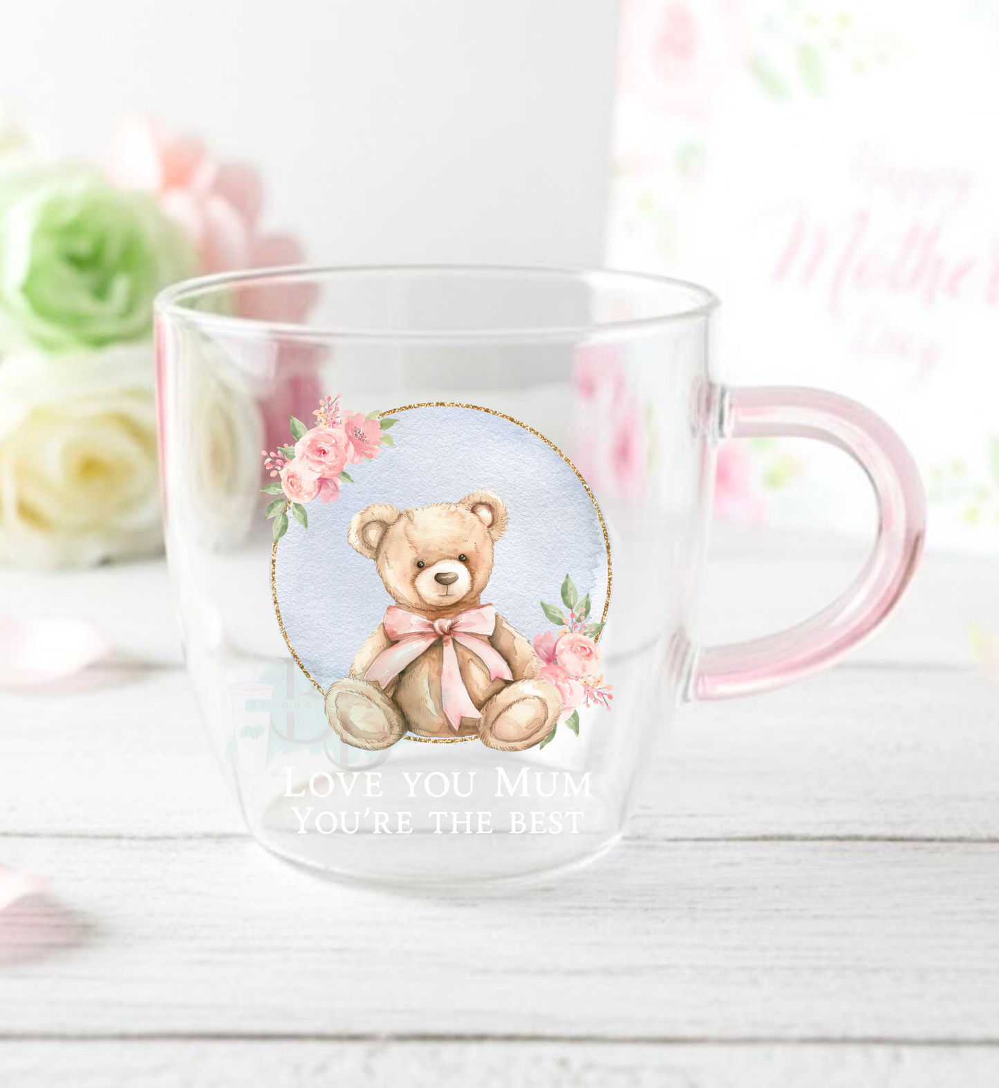 UVDTF-Mothers day Teddy -You're the best