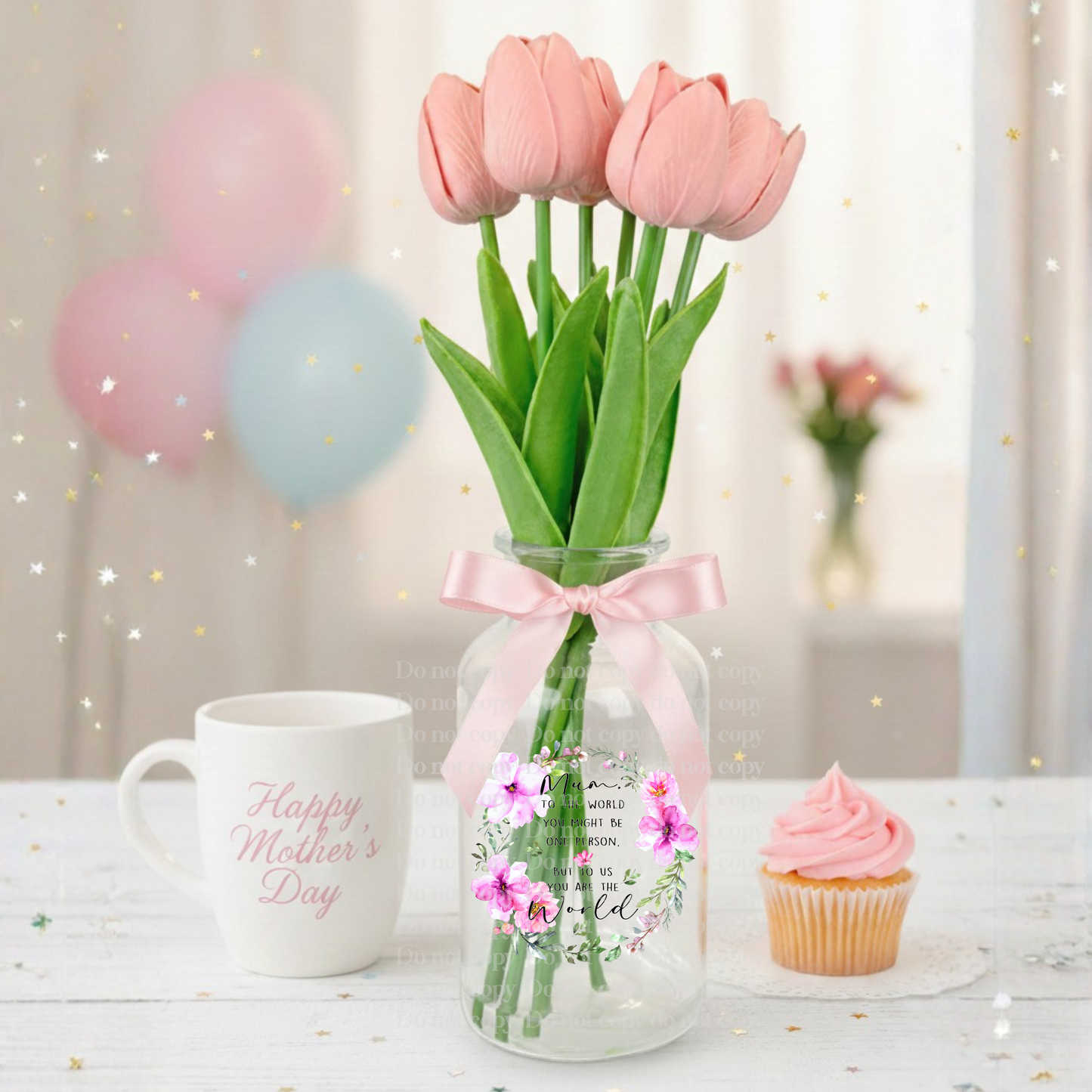 Tulip vase Pink