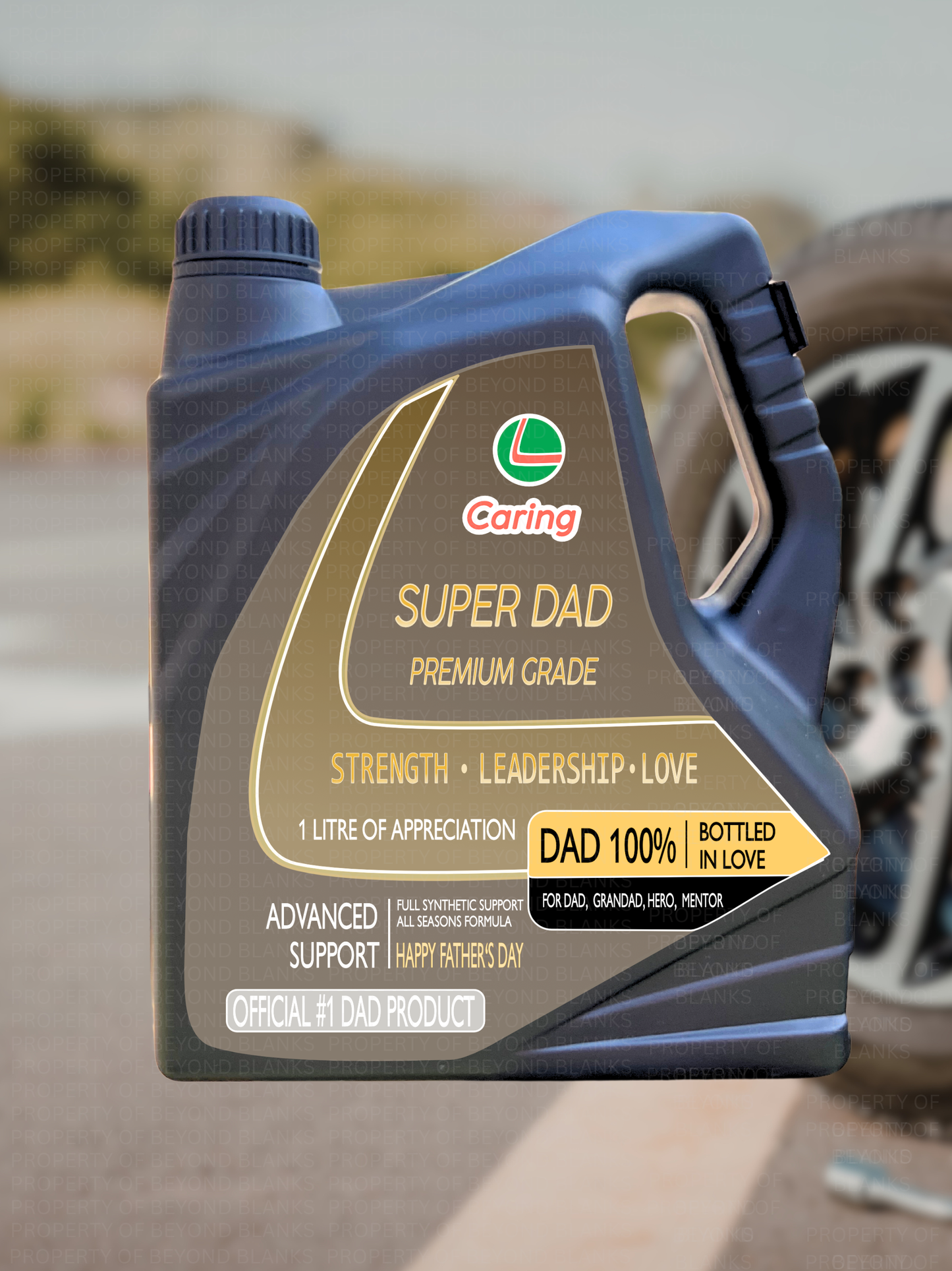 UVDTF- Oil can Fathers Day
