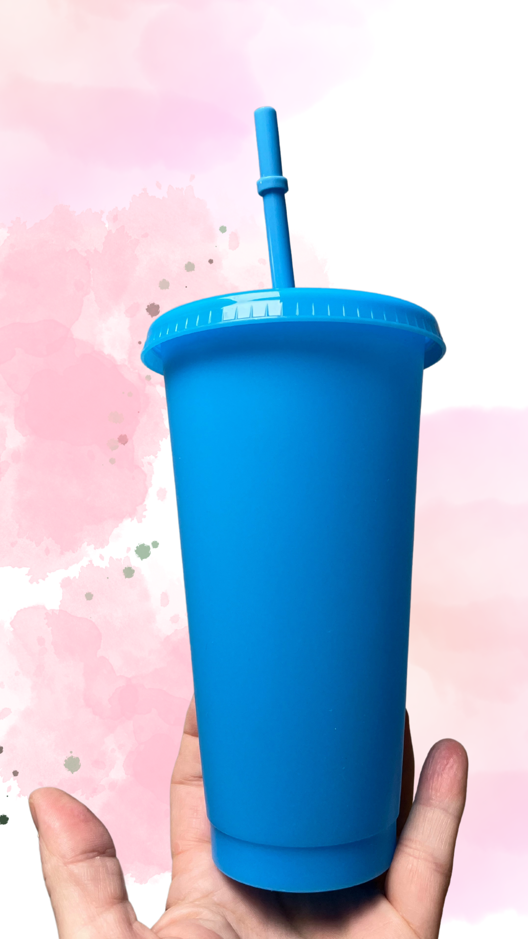 Plastic tumbler 24oz - Blue 10#