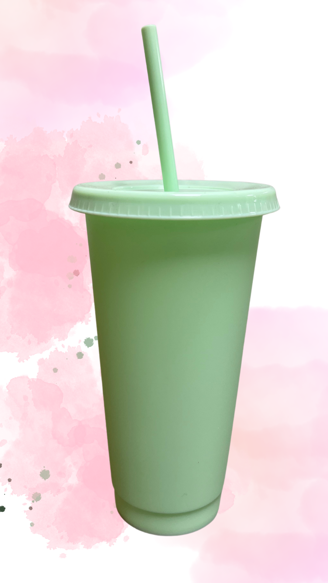 Plastic tumbler 24oz- mint green#4