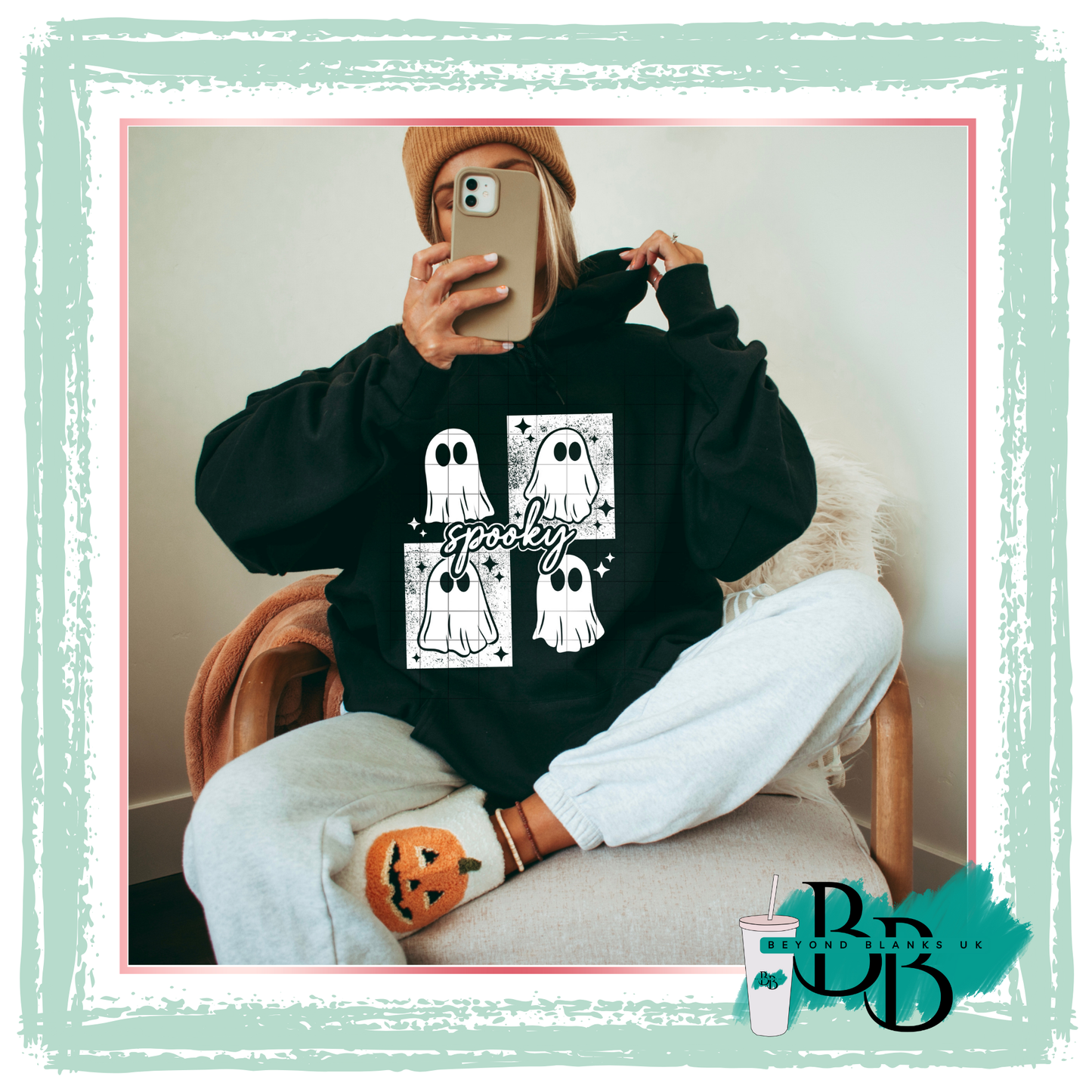 DTF- Spooky white