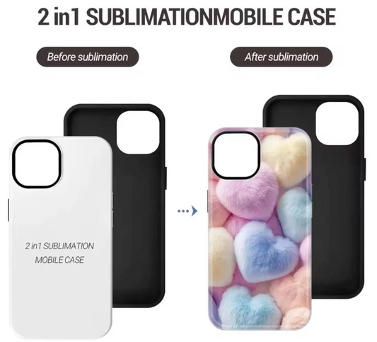 3D sublimation phone cases