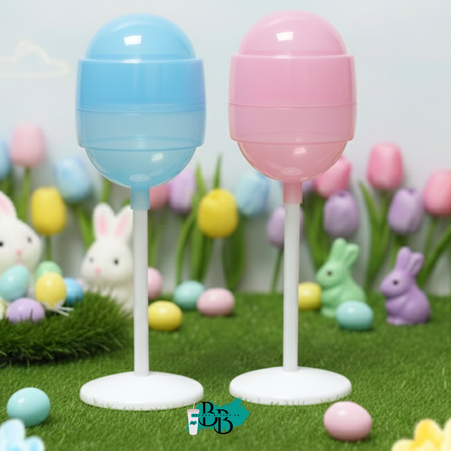 Fillable Lollipops Pastels - transparent