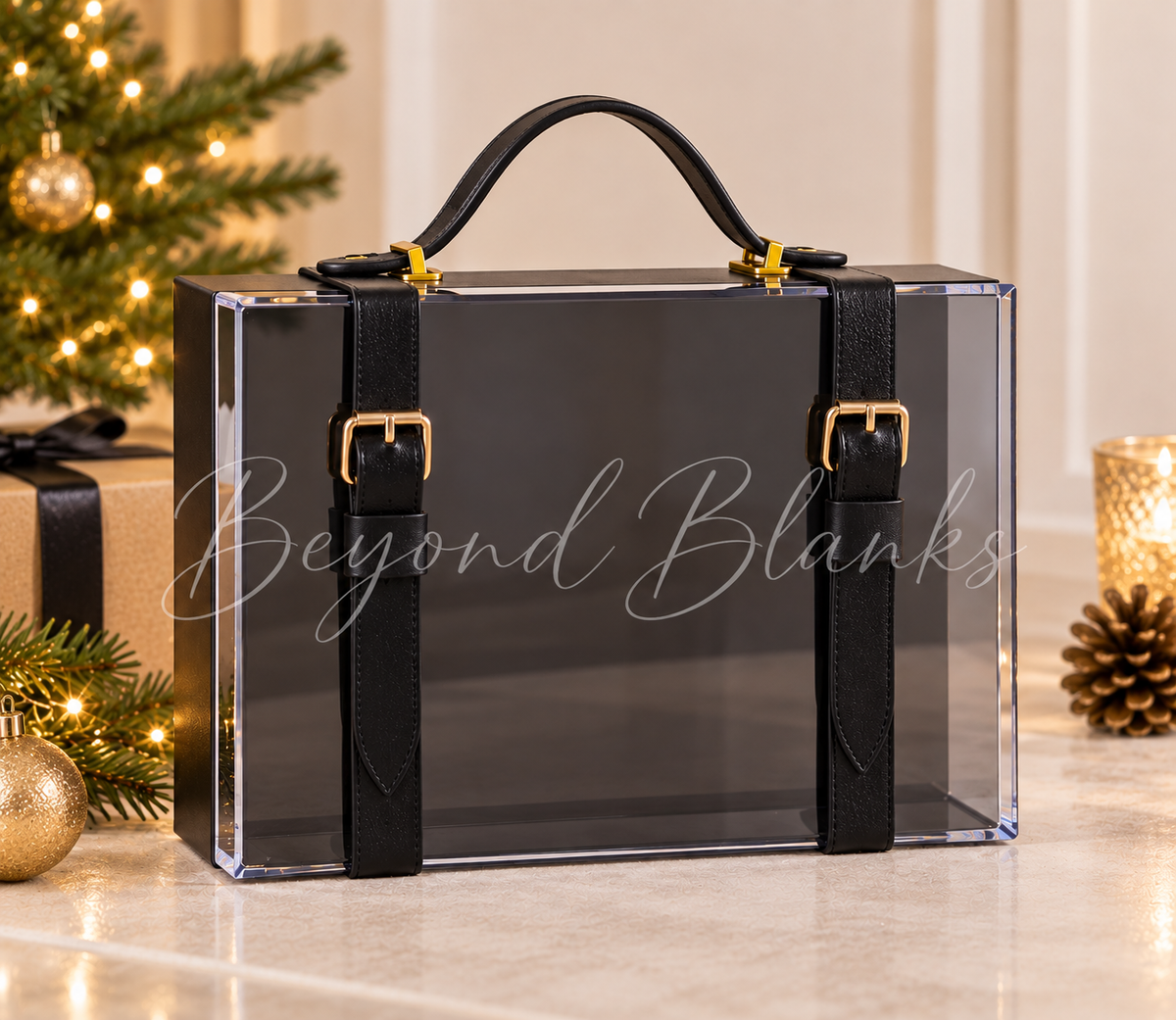Elf arrival display case - Black
