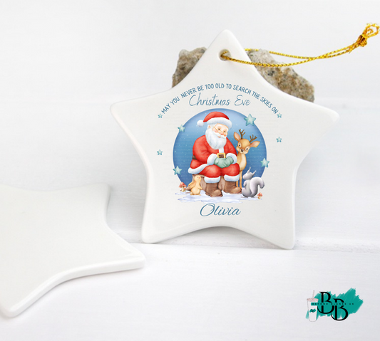 Star sublimation ceramic decoration