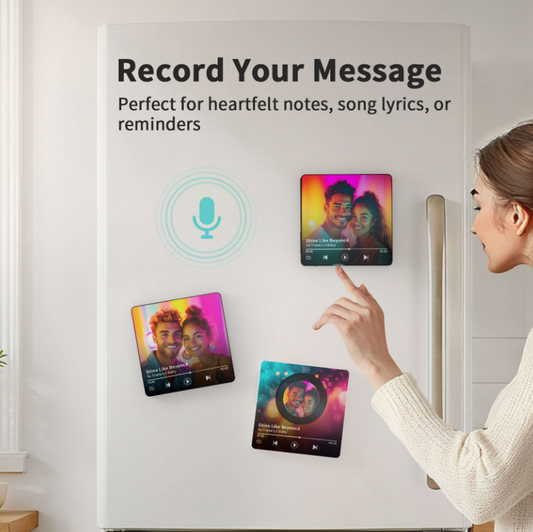 Fridge magnet sublimation Music Player