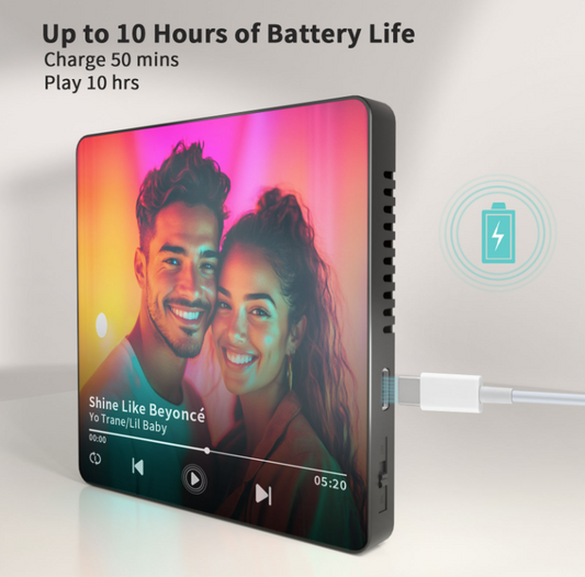 Fridge magnet sublimation Music Player