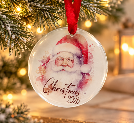 Round - frosted sublimation decoration