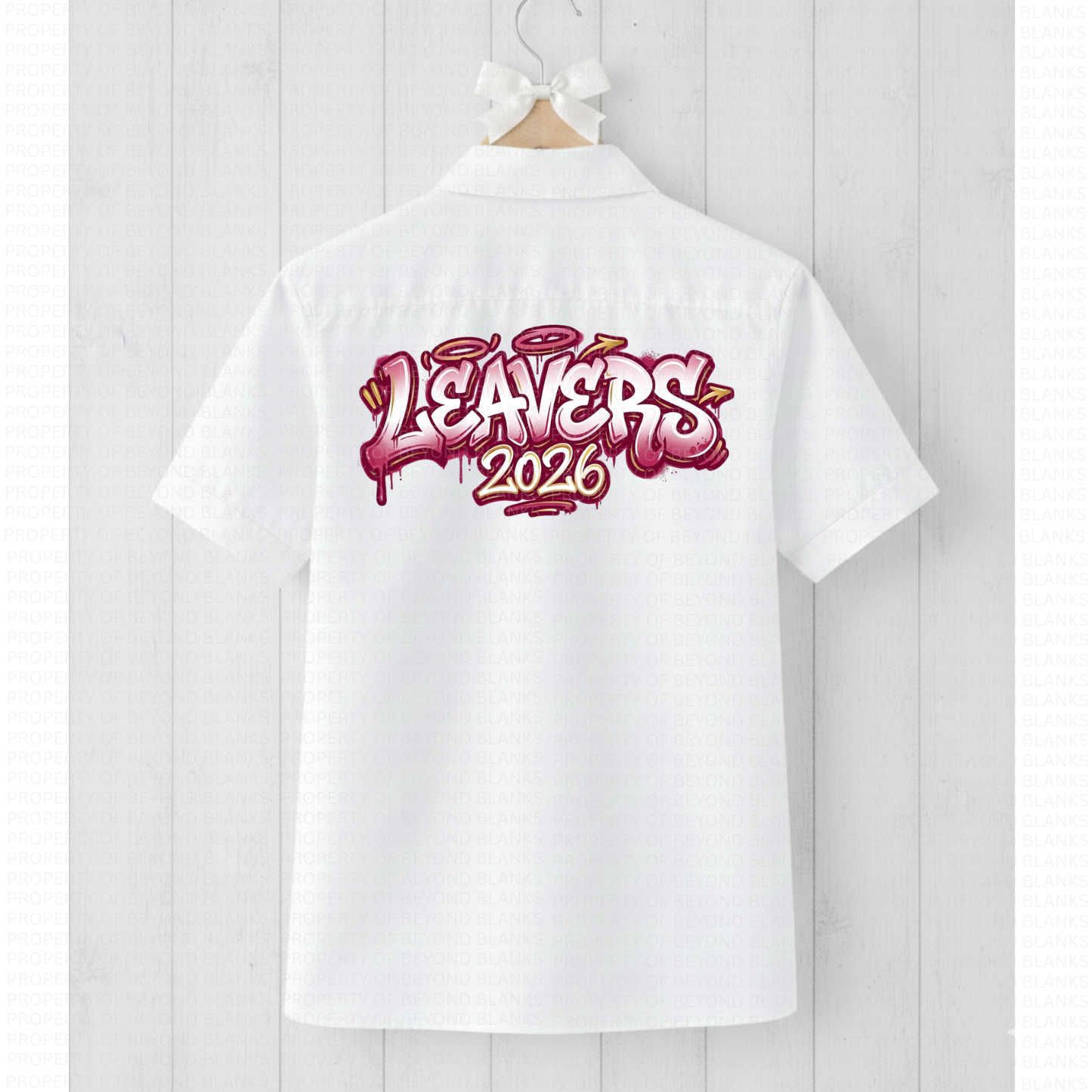DTF - Leavers  2026 - Graffiti pink