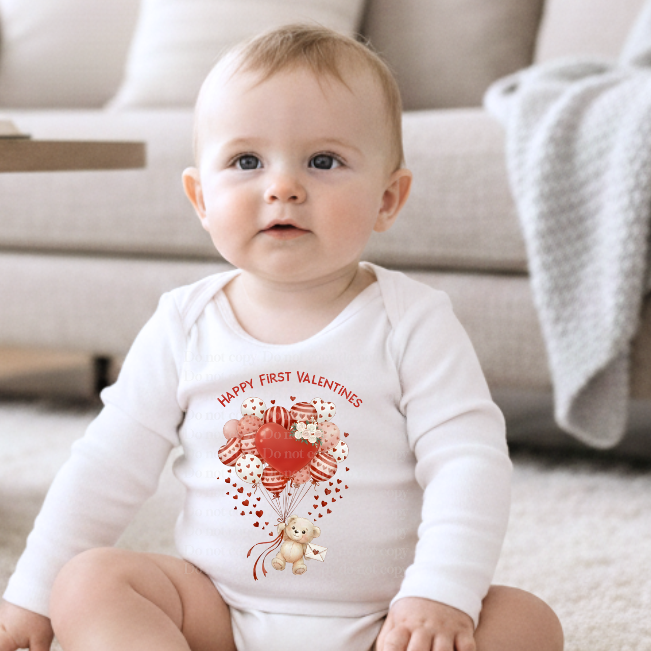 DTF Valentines Happy first Valentines