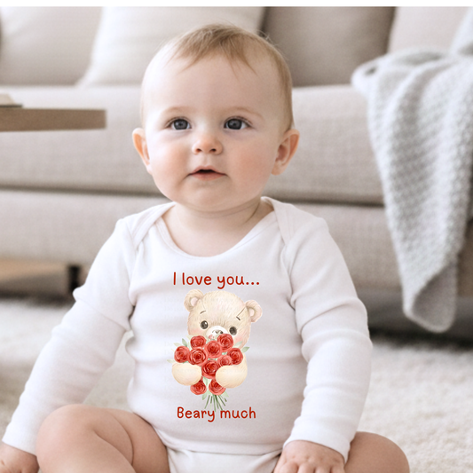 DTF Valentines I love you...Beary much