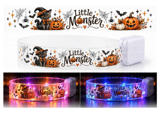 UVDTF - LED wristband -Little monster 1