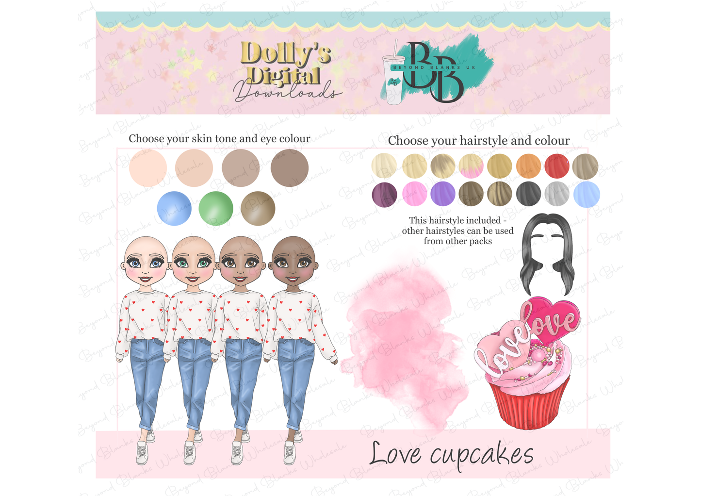 UVDTF Love cupcakes (dolly's digital)