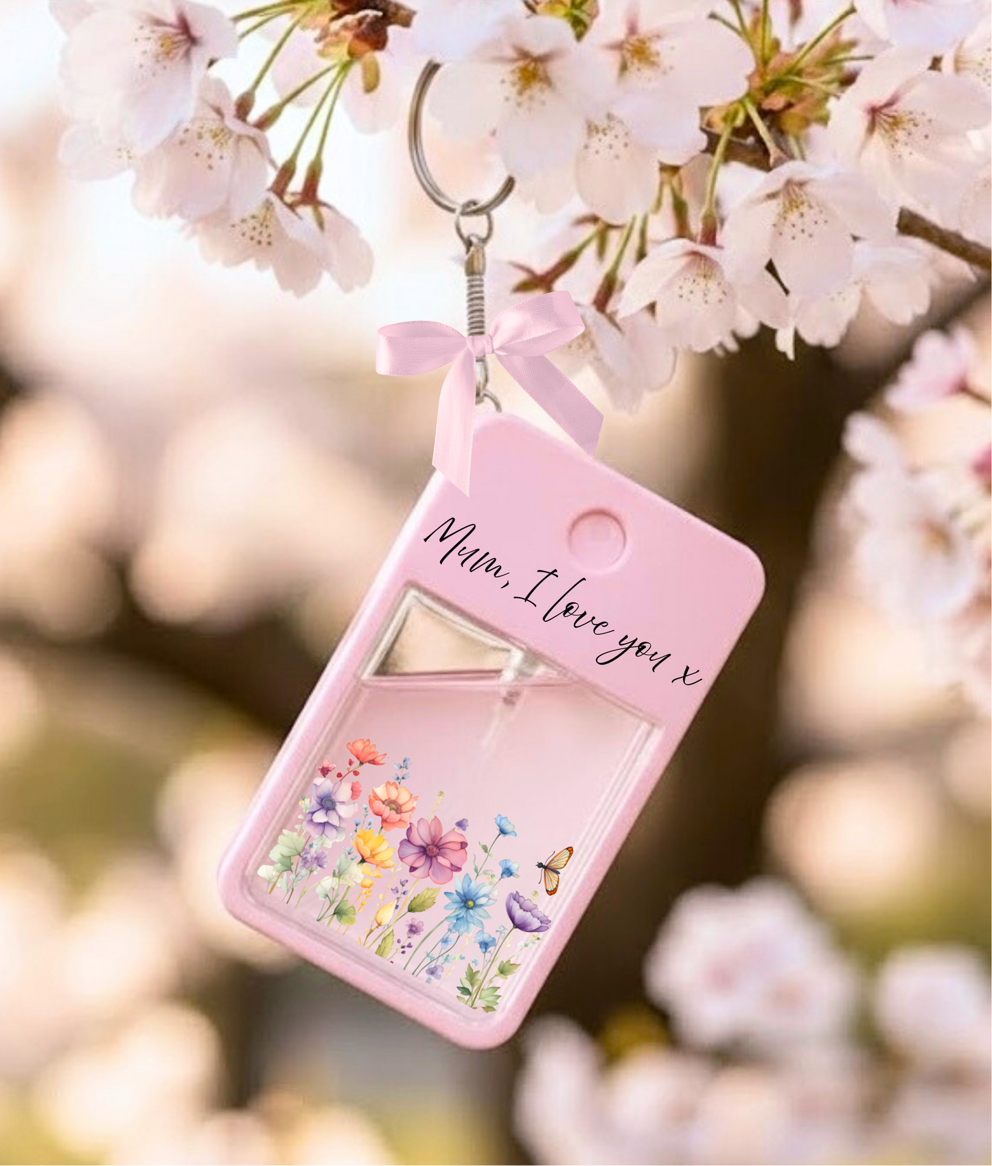 UVDTF -Spray bottle keyring decal