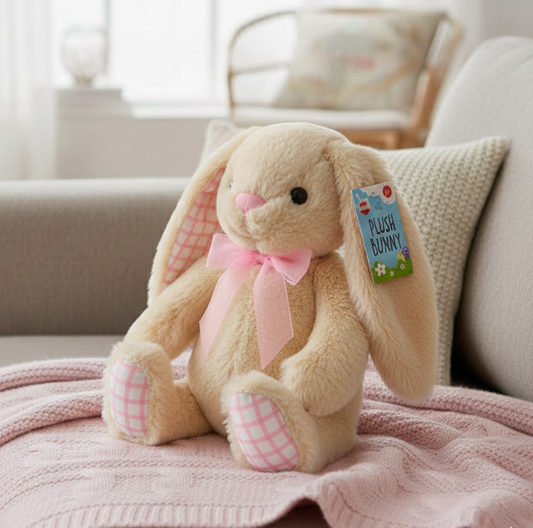 Easter - 21cm plush bunny - Pink