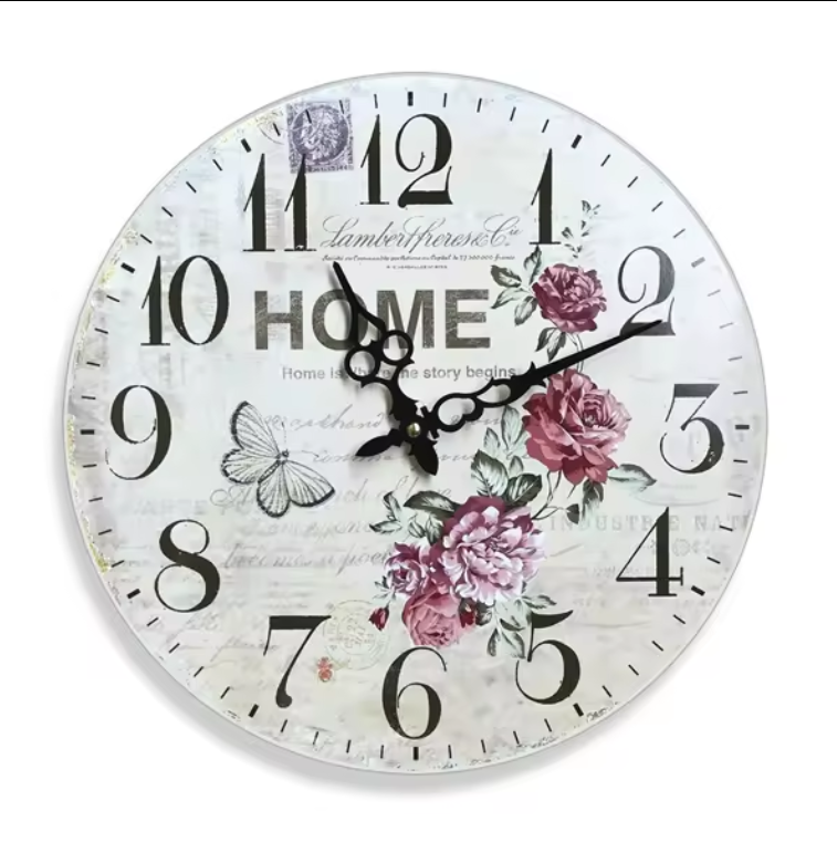 Clocks sublimation glass