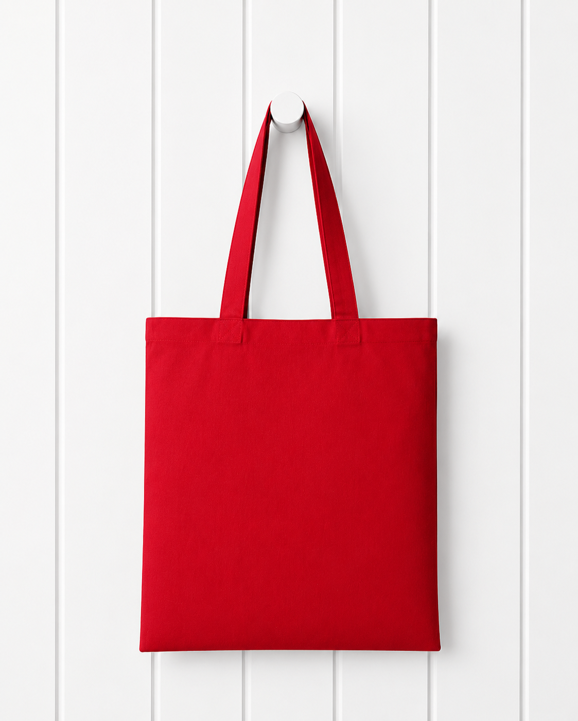 Shopper long handle - Red