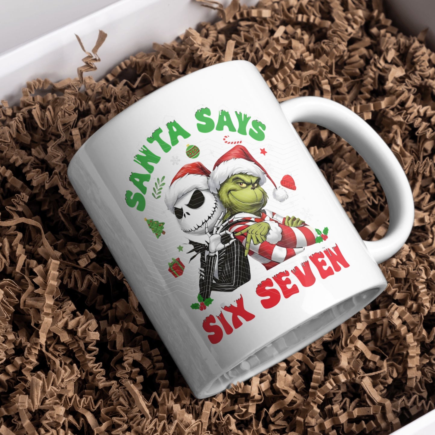 UVDTF Six seven Santa says