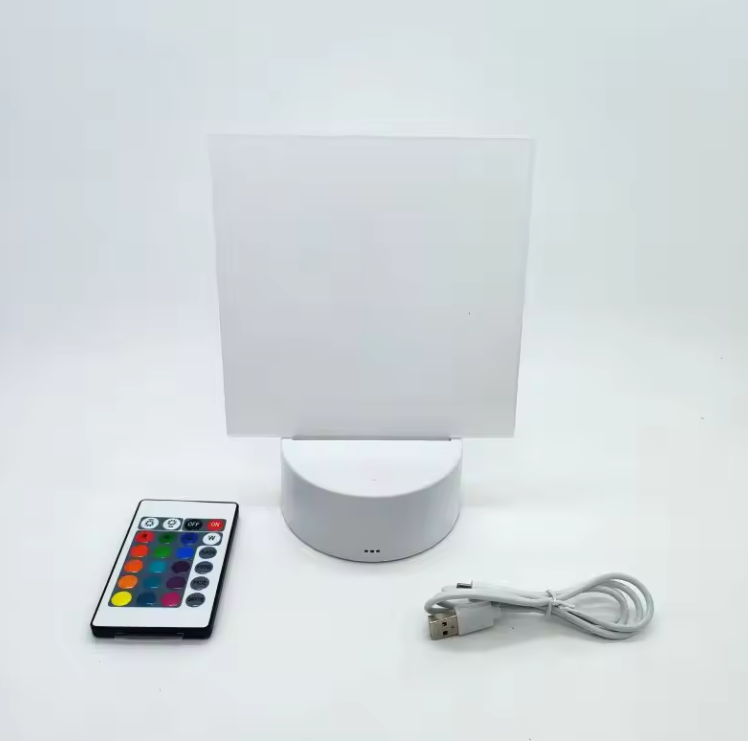 LED sublimation acrylic lights