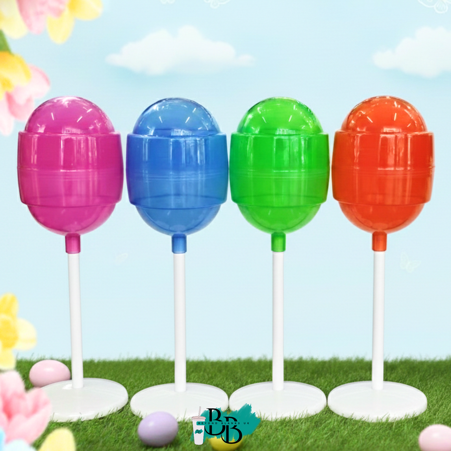 Fillable Lollipops bright