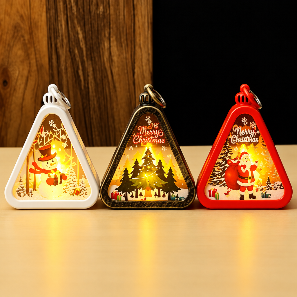 Lanterns - Triangle Shape LED lantern