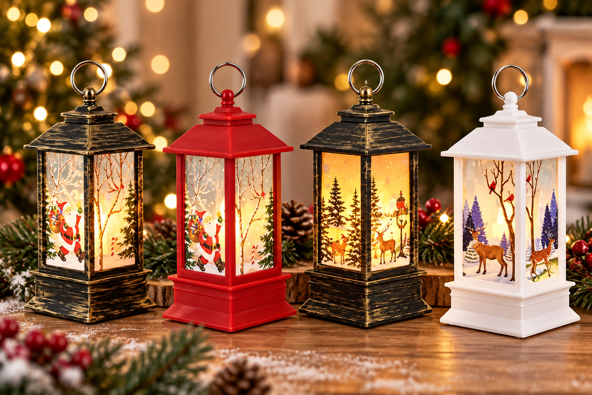 Lanterns - Vintage Victorian Christmas LED