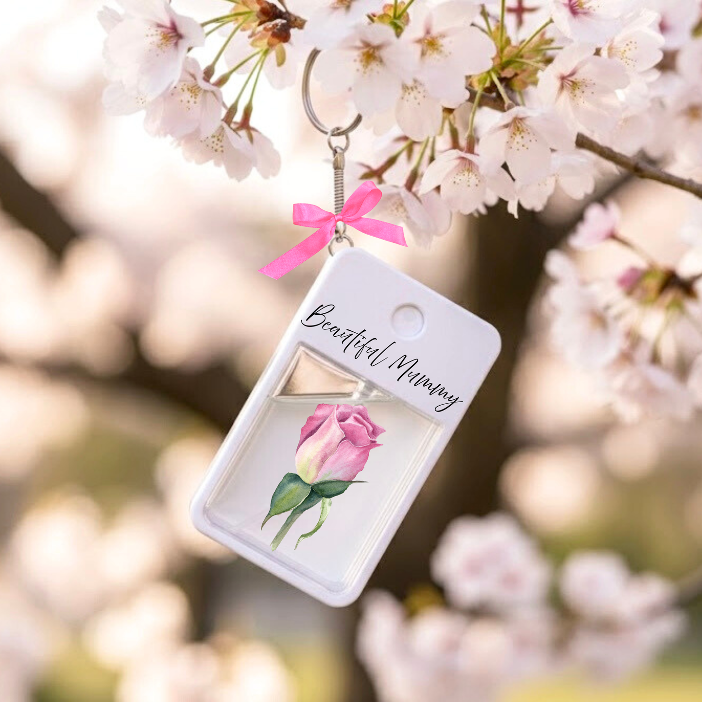 UVDTF -Spray bottle keyring decal