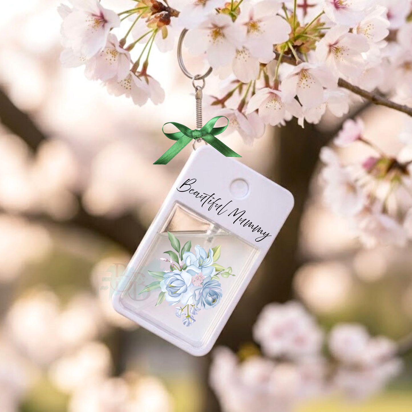 UVDTF -Spray bottle keyring decal