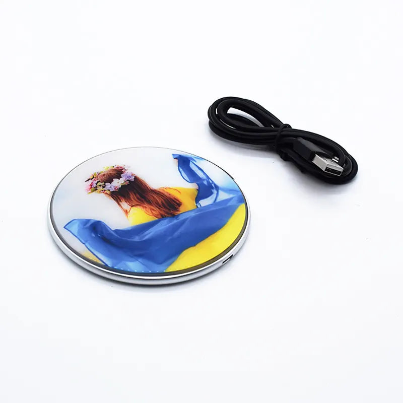 Wireless Phone Chargers 15w Sublimation