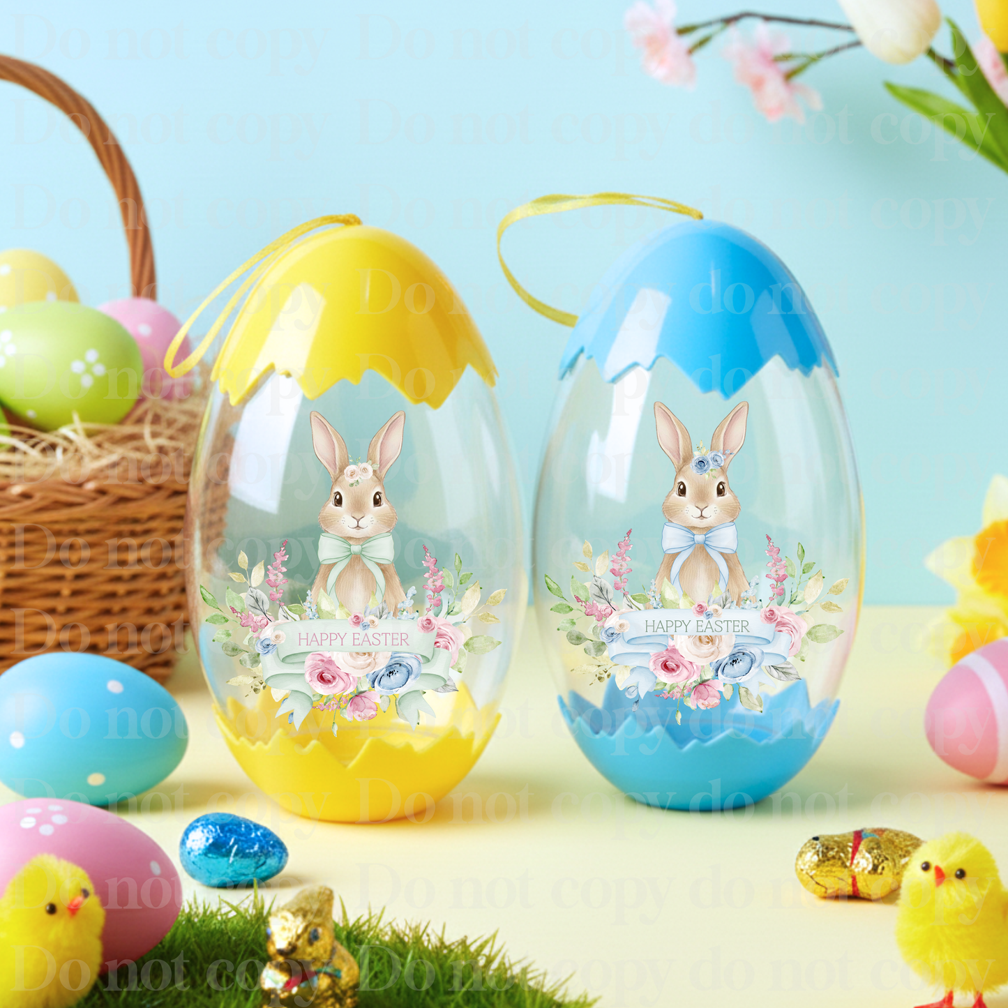 Easter Eggs Fillable